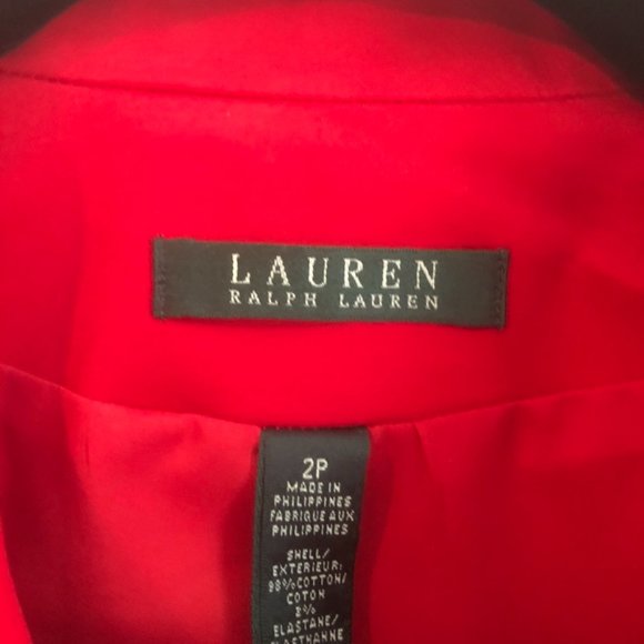 Lauren Ralph Lauren Blazer Sz 2P - Picture 2 of 8